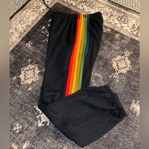 Aviator Nation Striped Sweatpants